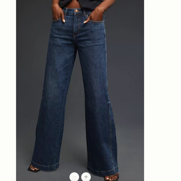 Anthropologie Pilcro Gwen Trouser Jeans sz32 - Picture 1 of 6